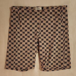 MISBHV Nude Monogram Biker Shorts L